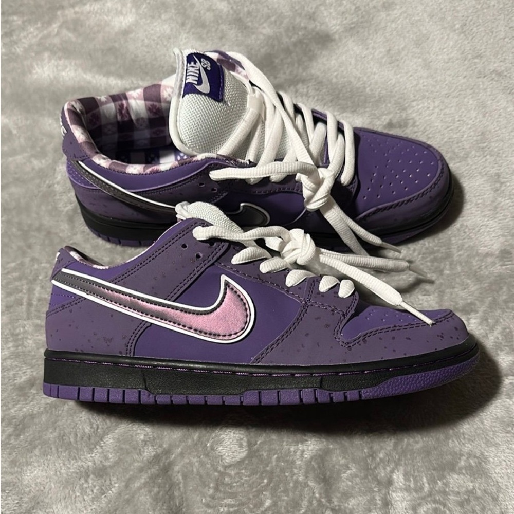 Nike Purple Dunks 7Y